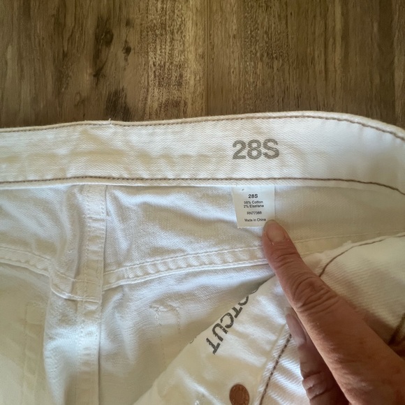 J.Crew white denim bootcut 28 S - Picture 7 of 15